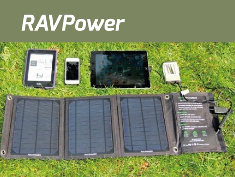 chargeur solaire ravpower