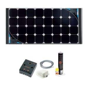 Kit panneaux solaires Black Cristal de Vechline pour camping-car 