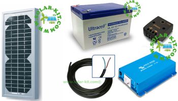 Kit solaire photovoltaïque pour site isolé Solar-kit