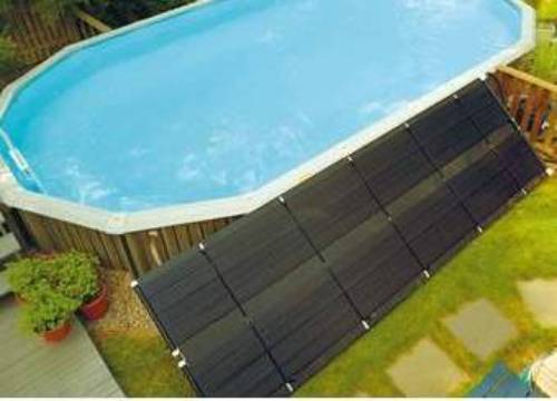 Un panneau solaire thermique pour piscine